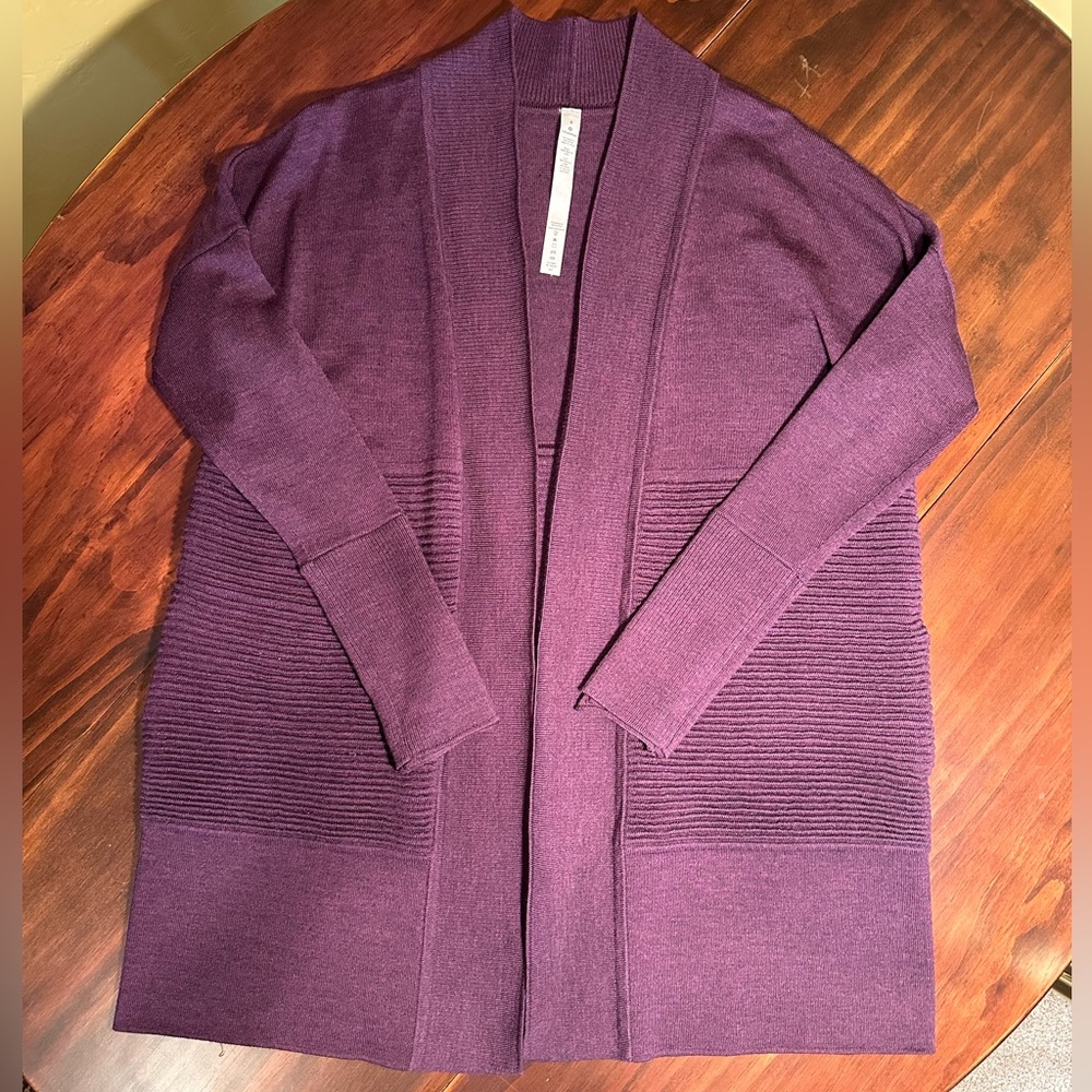 Lululemon Split Back Cardigan